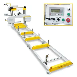 BAMATO Blockbandsäge BBSW-790PROA mit 5,9m Rollbahn und automatischem Vorschub