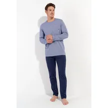 HOM Pyjama Modal Comfort Blau S