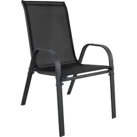 Mojawo Gartengarnitur 5-tlg. Anthrazit/Schwarz
