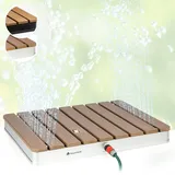 Blumfeldt Sumatra Breeze Square Gartendusche wpc Aluminium 70x55cm eckig