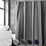 luxuskollektion Duschvorhang 240 x 200 cm schwarz