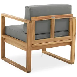 beautysofa Danilo Set 4-tlg. Braun/Grau