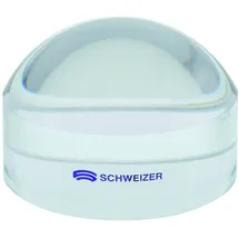 Schweizer Optik Hellfeld-Lupe Acryl im Stoffbeutel, 1:1,8 / 65 mm