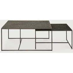 Ethnicraft Pentagon Indoor Couchtisch Whisky - Schwarz