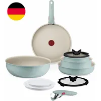 Tefal Ingenio Serenity Kochgeschirr-Set 11-Teilig – Stapelbar Und Platzsparendes