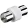 goobay Adapter, IEC/Koax-Stecker - IEC/Koax-Stecker, Kunststoffausführung