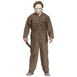 Fun World Kostüm Rob Zombie’s Halloween Michael Myers braun, Michael Myers Kostüm aus Rob Zombie’s Halloween braun M-L