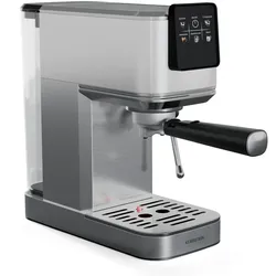 SteelPresso Slim Touch Espressomaschine   Siebträger   Touch-Display Edelstahl