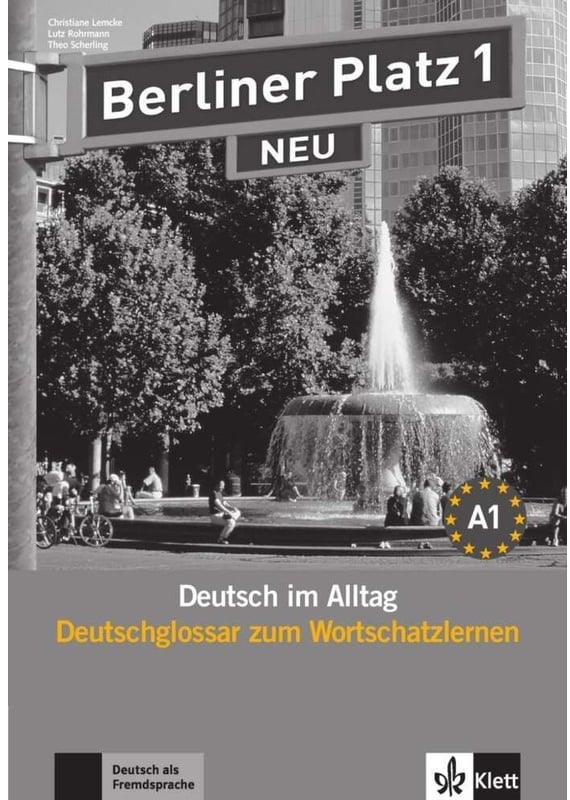 Berliner Platz Neu / Berliner Platz 1 Neu Deutschglossar Zum Wortschatzlernen  Kartoniert (TB)