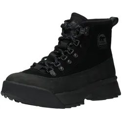 Schnürstiefelette SOREL "Sorel Stiefelette Leder", Gr. 45, schwarz, Leder, Schuhe
