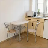 Hti-Living Tischgruppe San Remo Merit - Silber