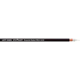 Lapp 2170016/500 Koaxialkabel Außen-Durchmesser: 10.30mm RG6 A/U 75Ω Schwarz 500m