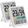 Pearl Thermo- und Hygrometer Beige 2er-Set