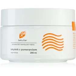 Bebutter Whipped shea butter sea buckthorn with orange Sheabutter für die Hautregeneration 200 ml