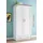 Begabino Drehtürenschrank Luca 106 x 201 x 55 cm Pinie Weiß/Trüffel