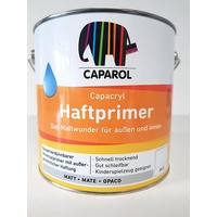 Caparol Capacryl Haftprimer Grundierung 2,5 Liter Weiß