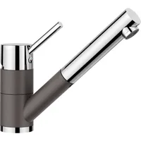 Blanco Antas-s Küchenarmatur 518795 Niederdruck, SILGRANIT-Look felsgrau/chrom