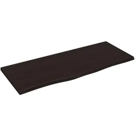 vidaXL Wandregal 140 x 60 x 4 cm Dunkelbraun