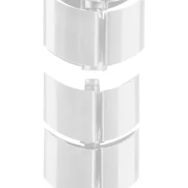 InLine InLine® Kabelkanal flexibel, vertikal für Tische, 2 Kammern, 0,80m, weiß