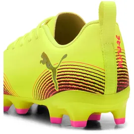 Puma Future 8 Play FG/AG Kinder yellow alert/puma black/sun struck 35