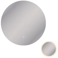 Planetmöbel NOVA Badspiegel mit Beleuchtung rund 100x100 Badezimmerspiegel Spiegel