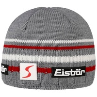 Eisbär Beanie (1-St) Strickmütze mit Futter, Made in Austria grau