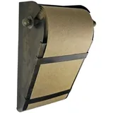 FTWdesign Retro Notizrollenhalter aus Metall - 15m Notizblock mit Ersatzrolle