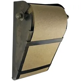 FTWdesign Retro Notizrollenhalter aus Metall - 15m Notizblock mit Ersatzrolle
