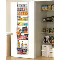 Vevor 9-stufiges Gewürzregal 40 x 10 x 100 cm Weiß