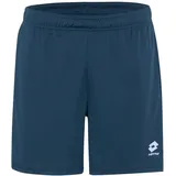 lotto Trainingsshorts LOTTO, Herren, Gr. XL (56/58), Normalgrößen, blau (marineblaus), 100% Polyester, unifarben, kurz, Hosen, - mit dezenter Logostickerei auf dem Bein