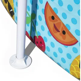 BESTWAY Steel Pro UV Careful Splash-in-Shade Planschbecken 244 x 51 cm