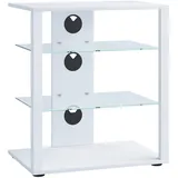 VCM Hifi Möbel Rack Alu Glas Phono Folas
