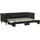vidaXL Tagesbett 80 x 200 cm Schwarz