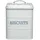 KitchenCraft Keksdose grau 14,5 x 19 cm