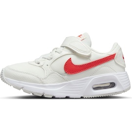 Nike AIR MAX SC (PSV) Sneaker, Summit White/Track RED-White, 31 EU