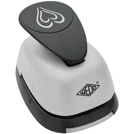 Wedo Motivlocher Popup Maxi Herz 3D Effekt Ausstanzung 3,5 x 3,0 cm