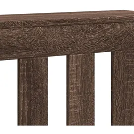 vidaXL Heizkörperverkleidung Braun Eiche 104x20x82 cm