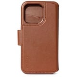 Decoded Leather Detachable Wallet für iPhone 15 Pro Tan