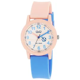 Q&Q Quarzuhr 10 ATM, (mit Armband) rosa