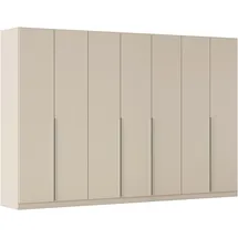 otto home Drehtürenschrank OTTO HOME "Kleiderschrank Schrank Garderobe AGORDO TOPSELLER Schlafzimmer", beige (beige (champagner)), B:315cm H:210cm T:54cm, Holzwerkstoff, Schränke, Drehtürenschrank, durchdachte Innenausstattung, in 7 Breiten und 2 Höhen MADE IN