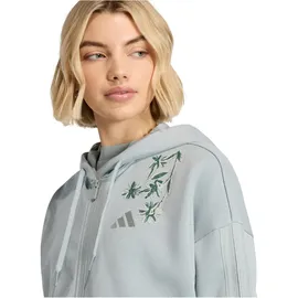 adidas Essentials 3-Streifen French Terry Sweatjacke Damen KF0015 - wonder sage XL