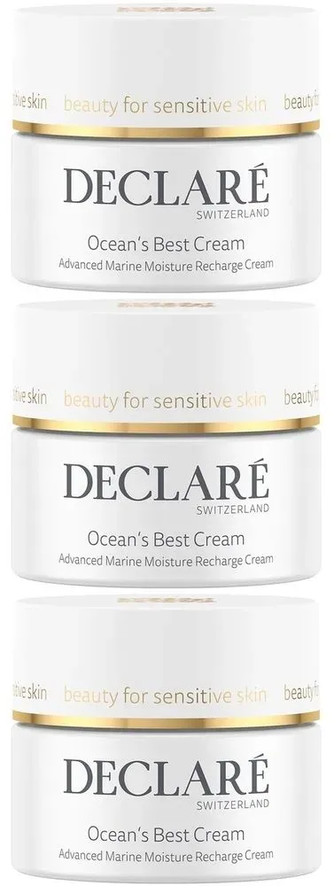 Declaré Hydro Balance Oceans Best Cream Geavanceerde crème met mariene ingrediënten 3x50 ml Crème