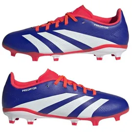 adidas Predator League Kids FG Lucid Blue / Cloud White / Solar Red 35 1/2
