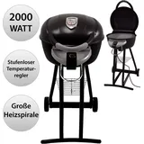 Kugelgrill Blumbria | Rundgrill mit Deckel | Grillwagen | Elektrogrill