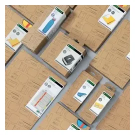 Leitz Briefkorb Cosy Set blau,