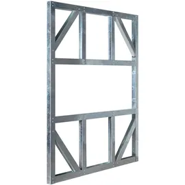 Globel Fundamentbodenrahmen 144 x 234 cm Silber