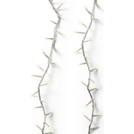 Kaemingk Lumineo Lichterkette Compact 500 LED warmweiß außen 11m transparent - Weiß