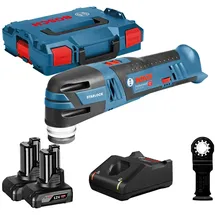 Bosch Akku-Multi-Cutter GOP 12V-28 / 2x 4,0 Ah Akku + Ladegerät in L-Boxx