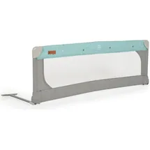 Cangaroo Bettschutzgitter Leinen 130 cm Bettgitter Rausfallschutz Front klappbar türkis