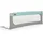 Cangaroo Bettschutzgitter Leinen 130 cm Bettgitter Rausfallschutz Front klappbar türkis